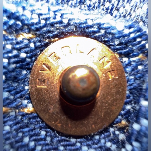 Everlane Selvedge Slim Fit Jeans 30x30 Men’s Organic Cotton Indigo Blue - Picture 9 of 11